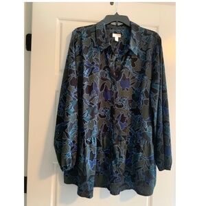 LOGO by Lori Goldstein Women’s Blouse